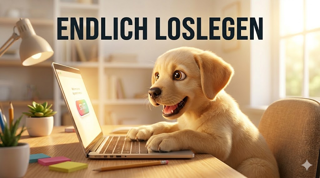 Ich will endlich loslegen