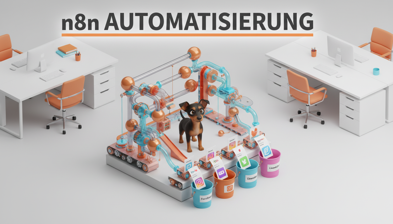 n8n für Content Creator: Workflows automatisieren ohne Code